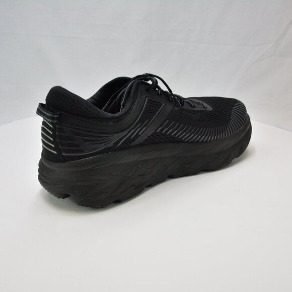 HOKA ONE ONE BONDI 7 MEN\'S BLACK / BLACK US 12.5EE